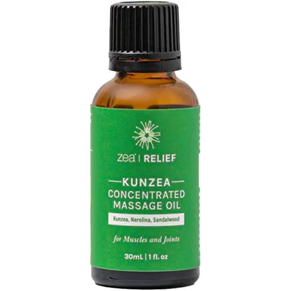 Zea Relief Kunzea Concentrated Massage Oil 30ml
