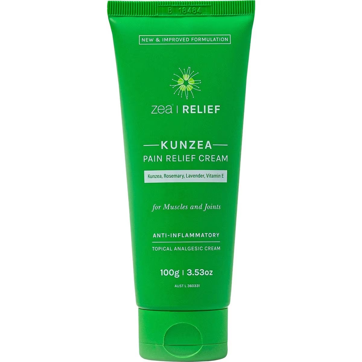 Zea Relief Kunzea Pain Relief Cream 100g