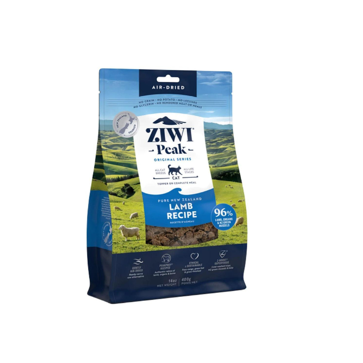 Ziwi Peak Air-Dried Lamb Dry Cat Food