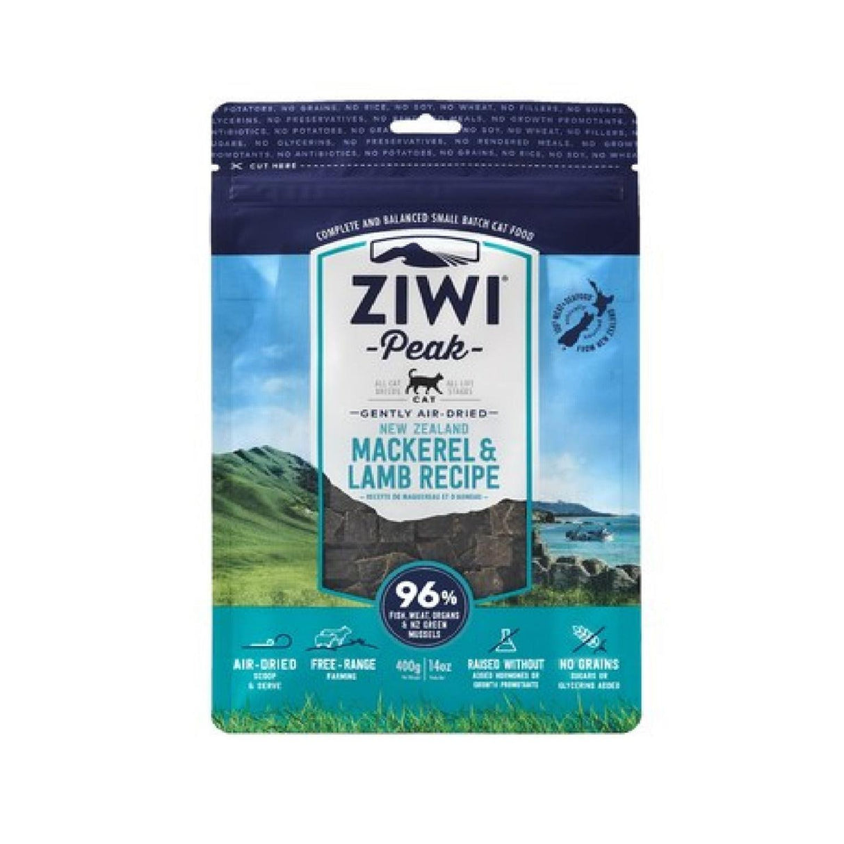 Ziwi Peak Air-Dried Mackerel & Lamb Dry Cat Food