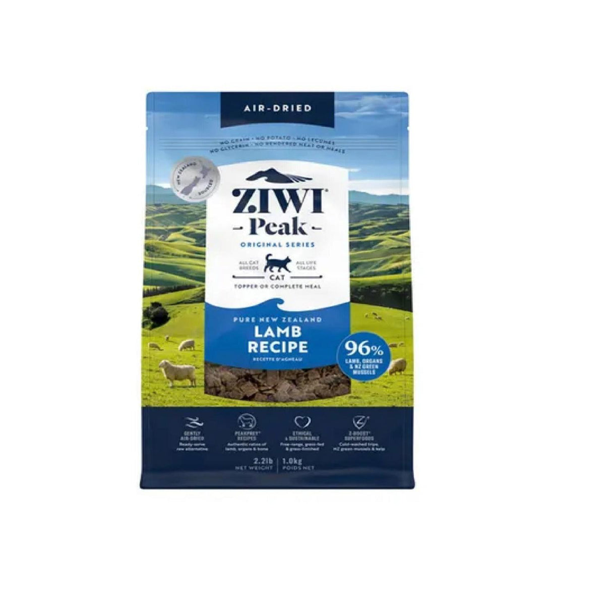 Ziwi Peak Air-Dried Lamb Dry Cat Food