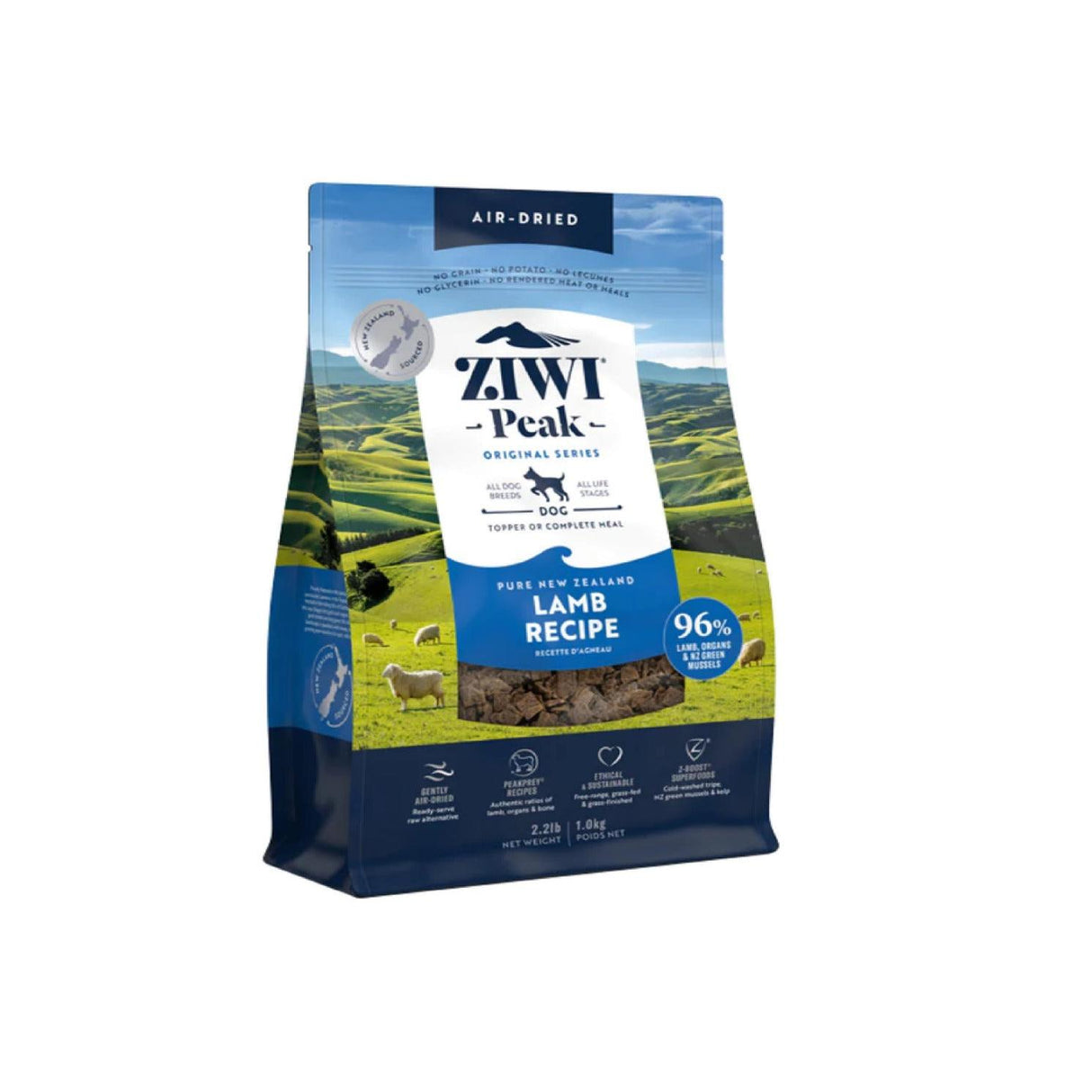 Ziwi Peak Dog Air Dried Lamb 1Kg