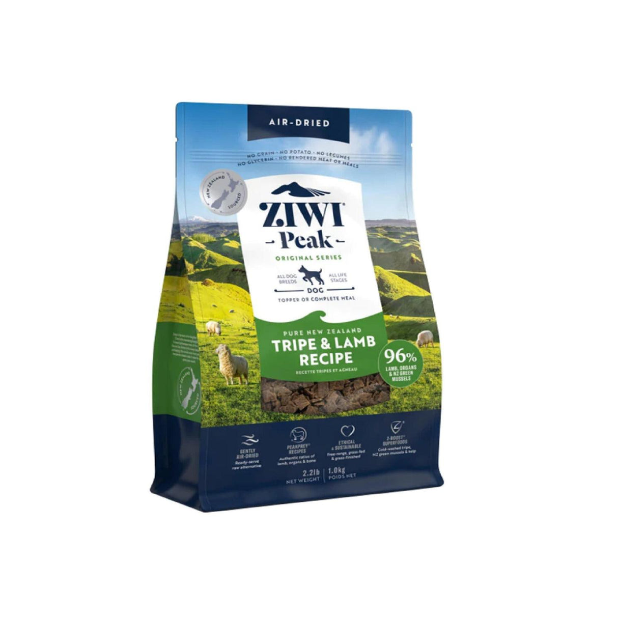 Ziwi Peak Dog Dried Tripe Lamb 1Kg