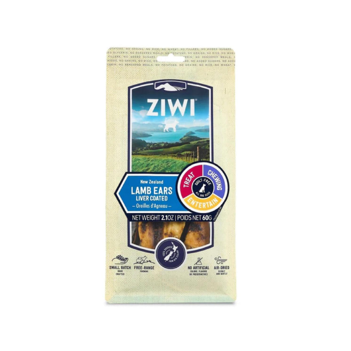 Ziwi Peak Dog Liver Coated Lamb Ears