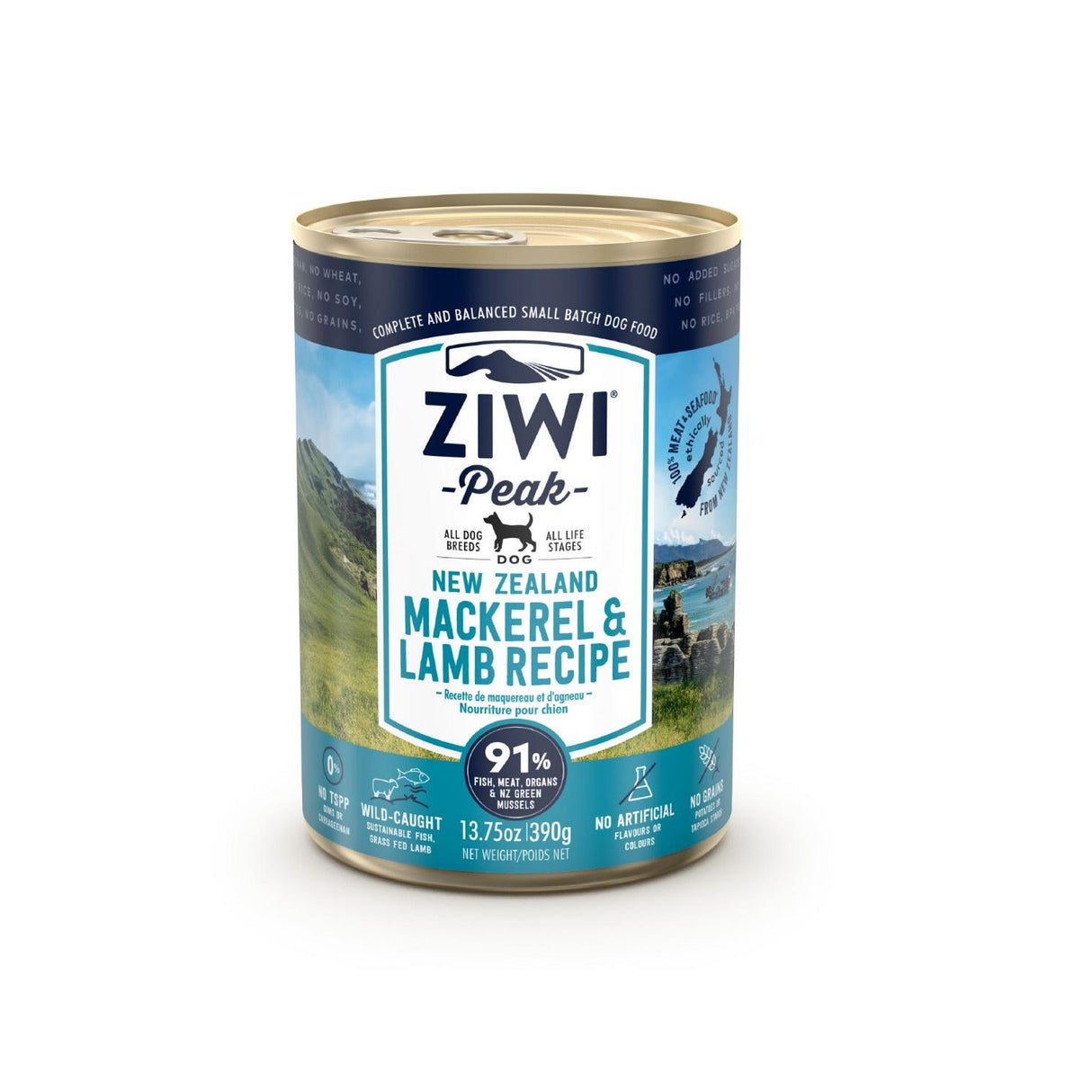 Ziwi Peak Peak Mackerel & Lamb 390g
