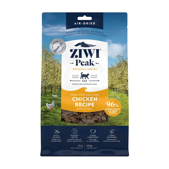 Ziwi Peak Cat Air Dried Free Range Chicken Recipe 400g
