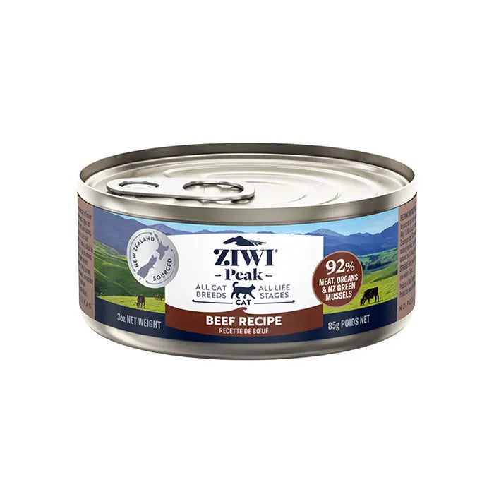 Ziwi Peak Beef Recipe Wet Cat Food 85g