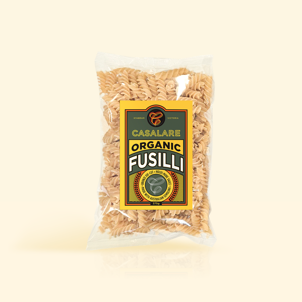 Casalare Organic Fusilli 375g