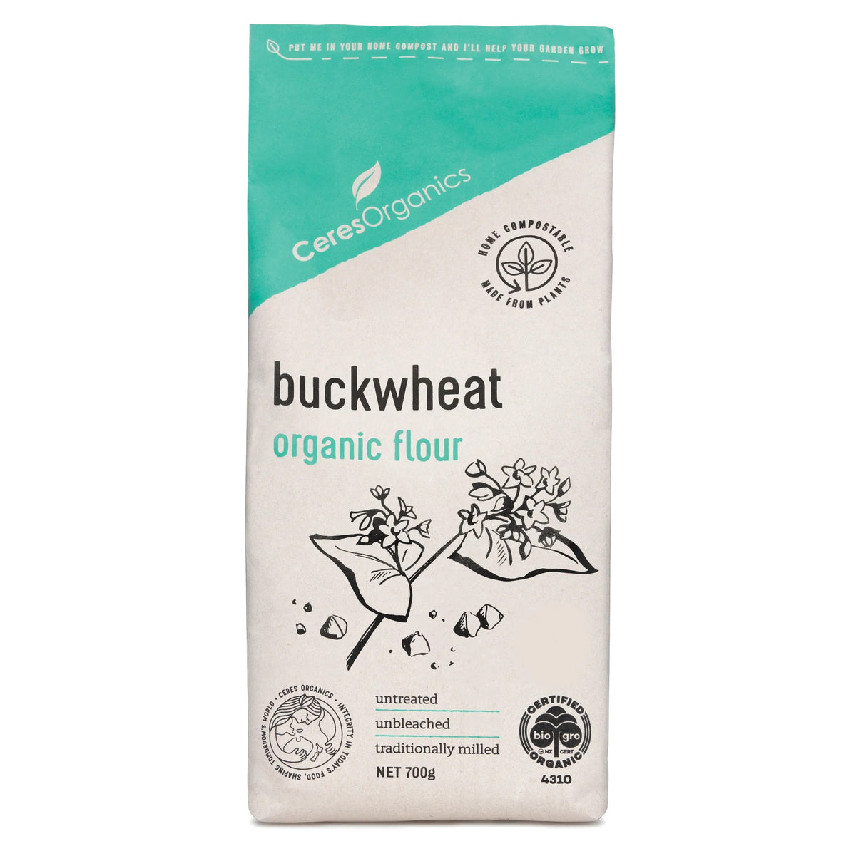 Ceres Organics Buckwheat Flour 700g