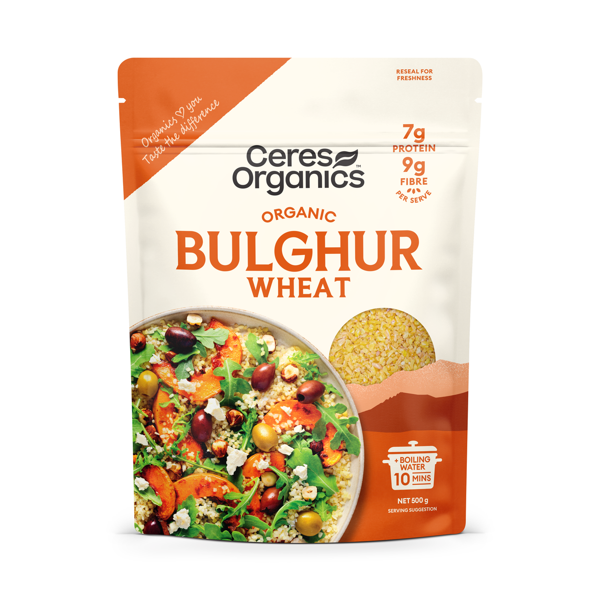 Ceres Organics Bulghur Wheat 500g