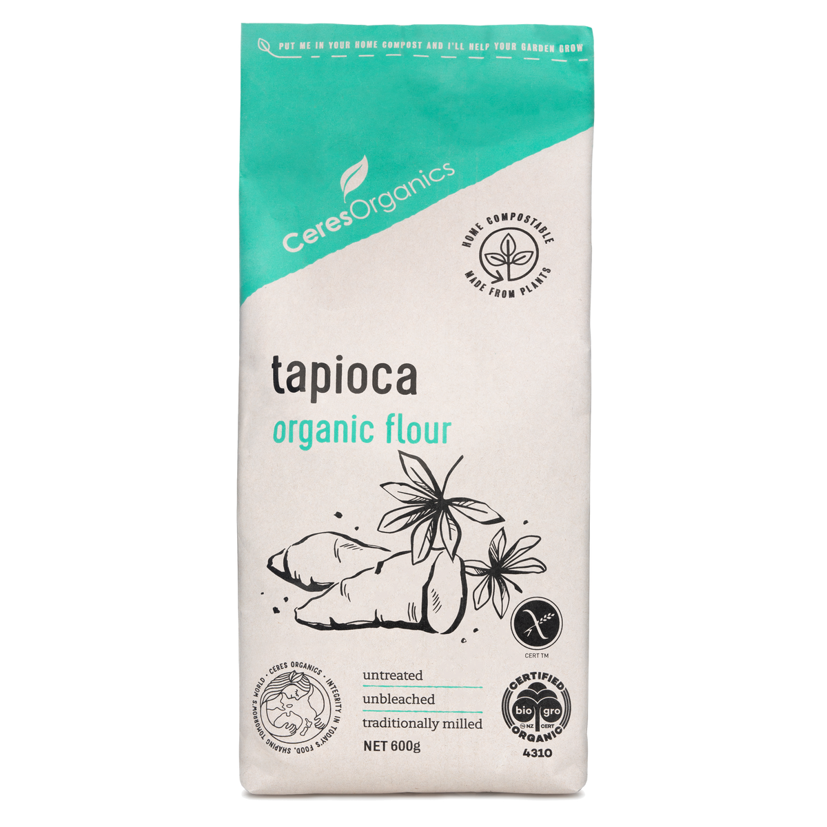 Ceres Organics Flour Tapioca 600g
