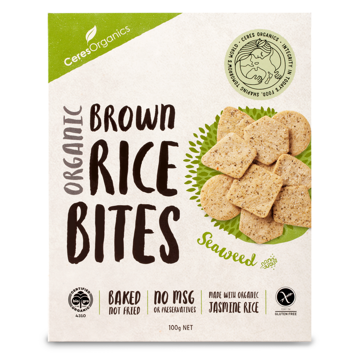 Ceres Organics Rice Seaweed Box 100g