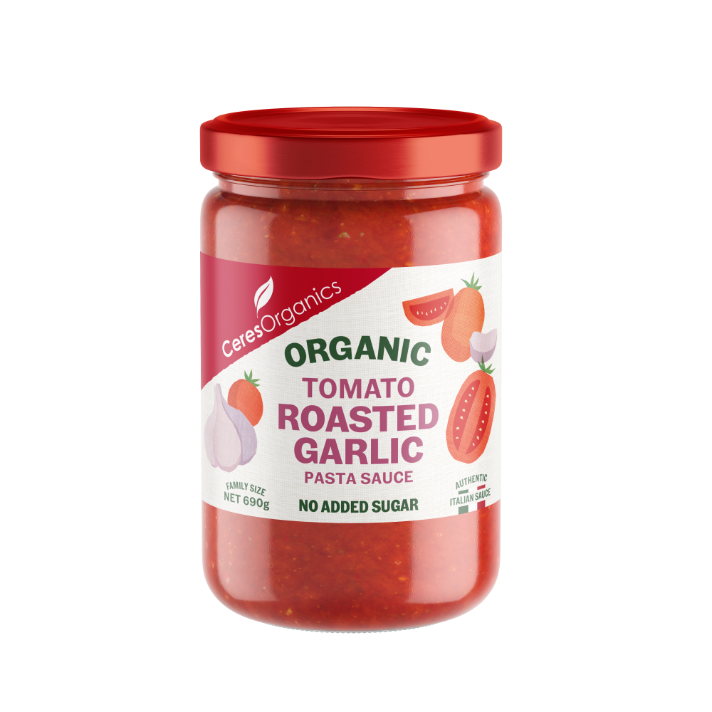 Ceres Organics Roasted Garlic Pasta Sauce 690g