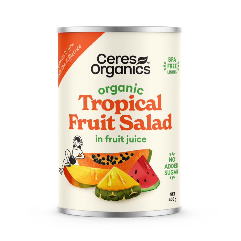 Ceres Organics Tropical Fruit Salad (Can) 400g