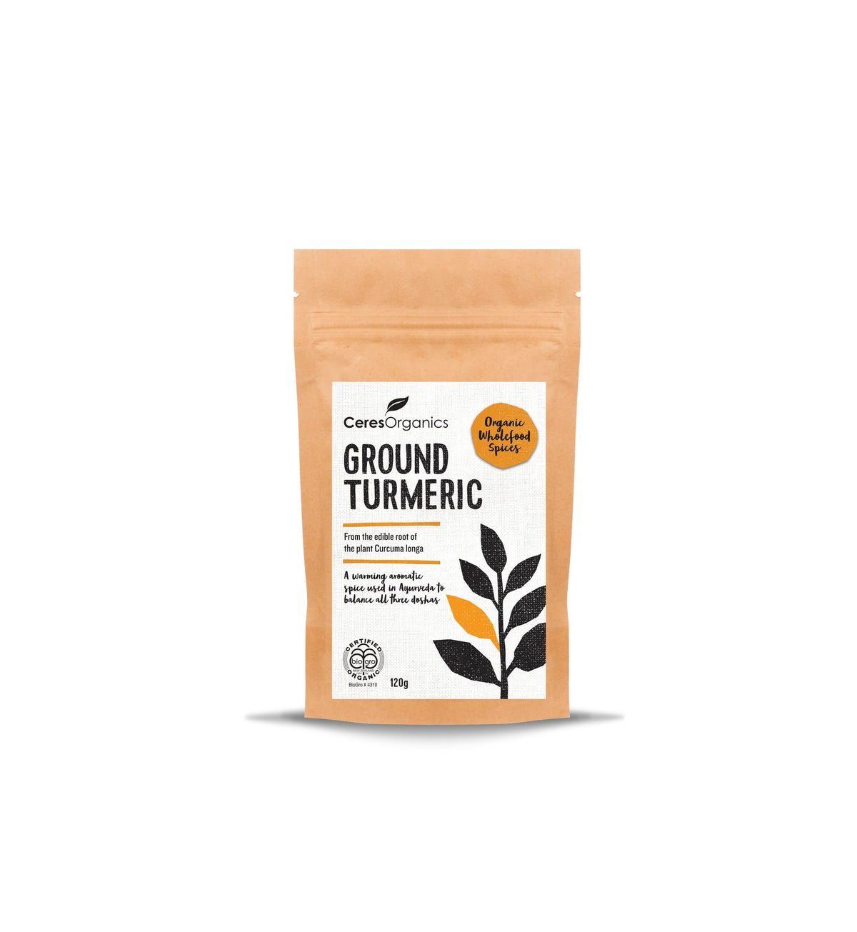 Ceres Organics Turmeric Ground 120g