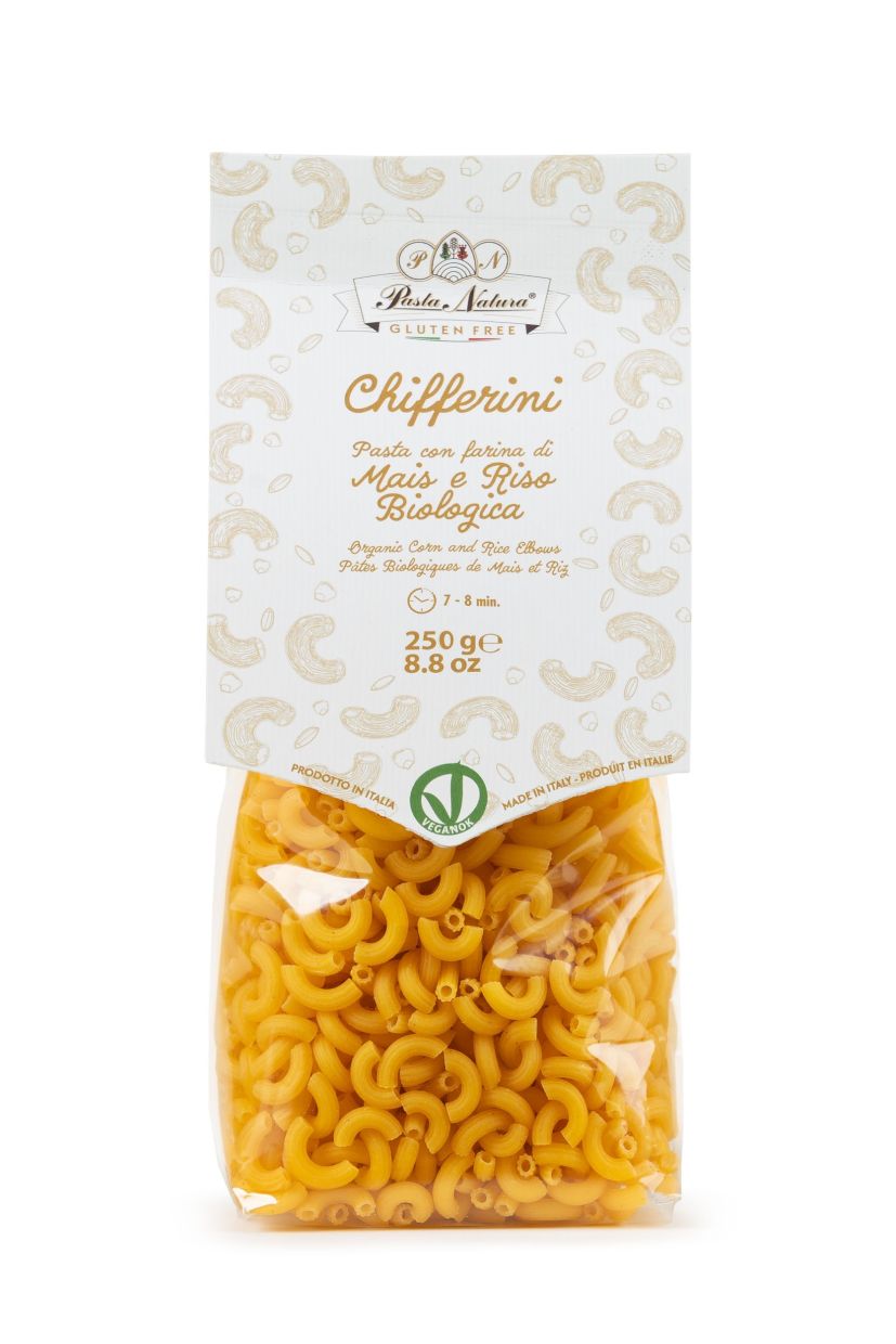 Pasta Natura Corn & Rice Macaroni 250g pack