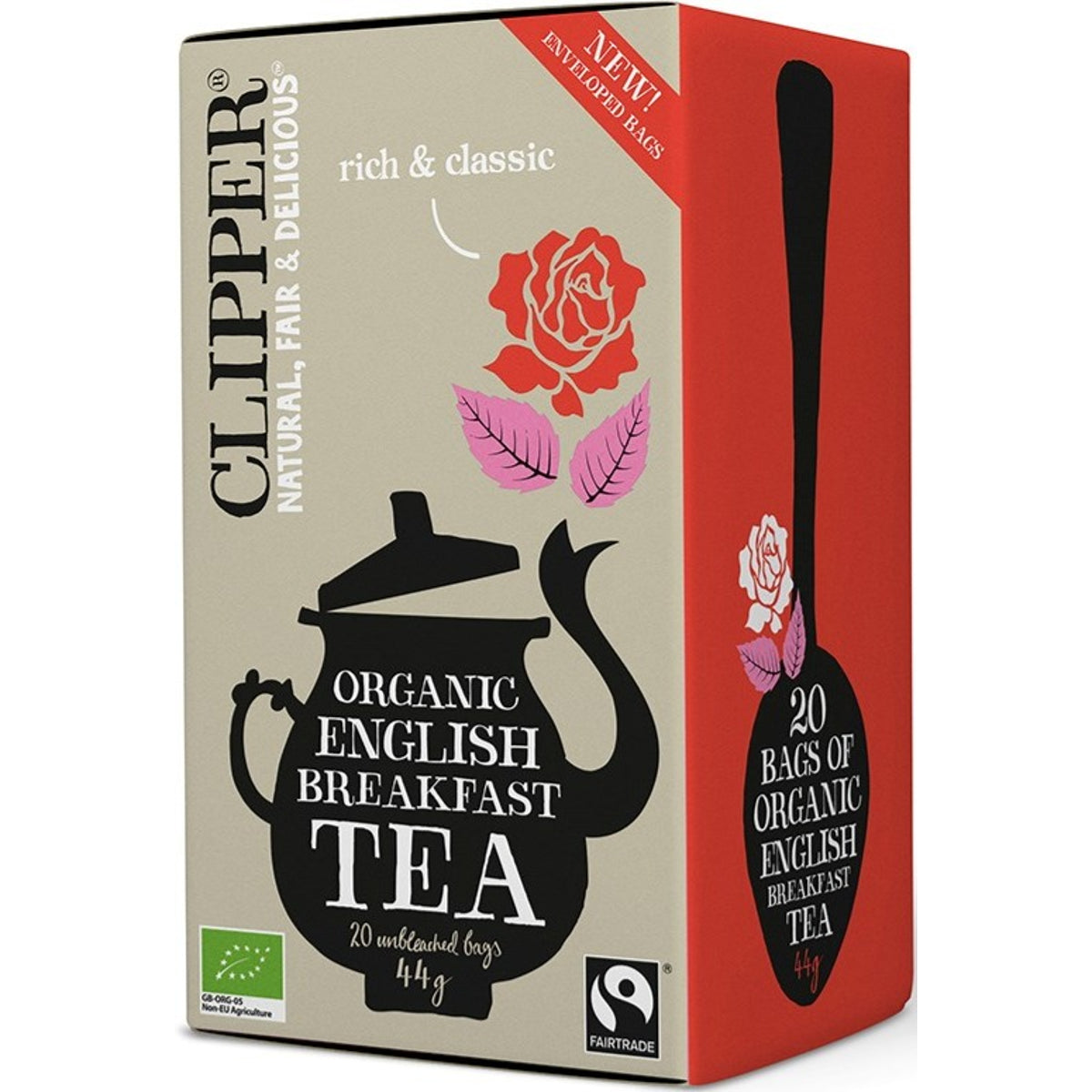 Clipper Organic English Breakfast Tea 20 Tea Bags