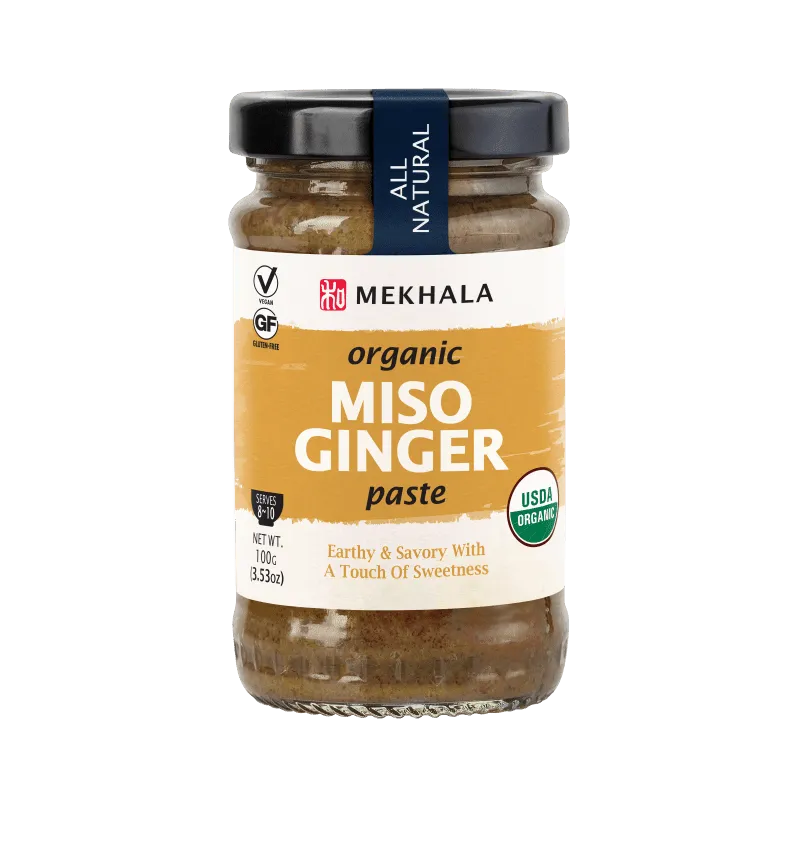 Mekhala Organic Miso Ginger Paste With A Touch of Sweetness 100g