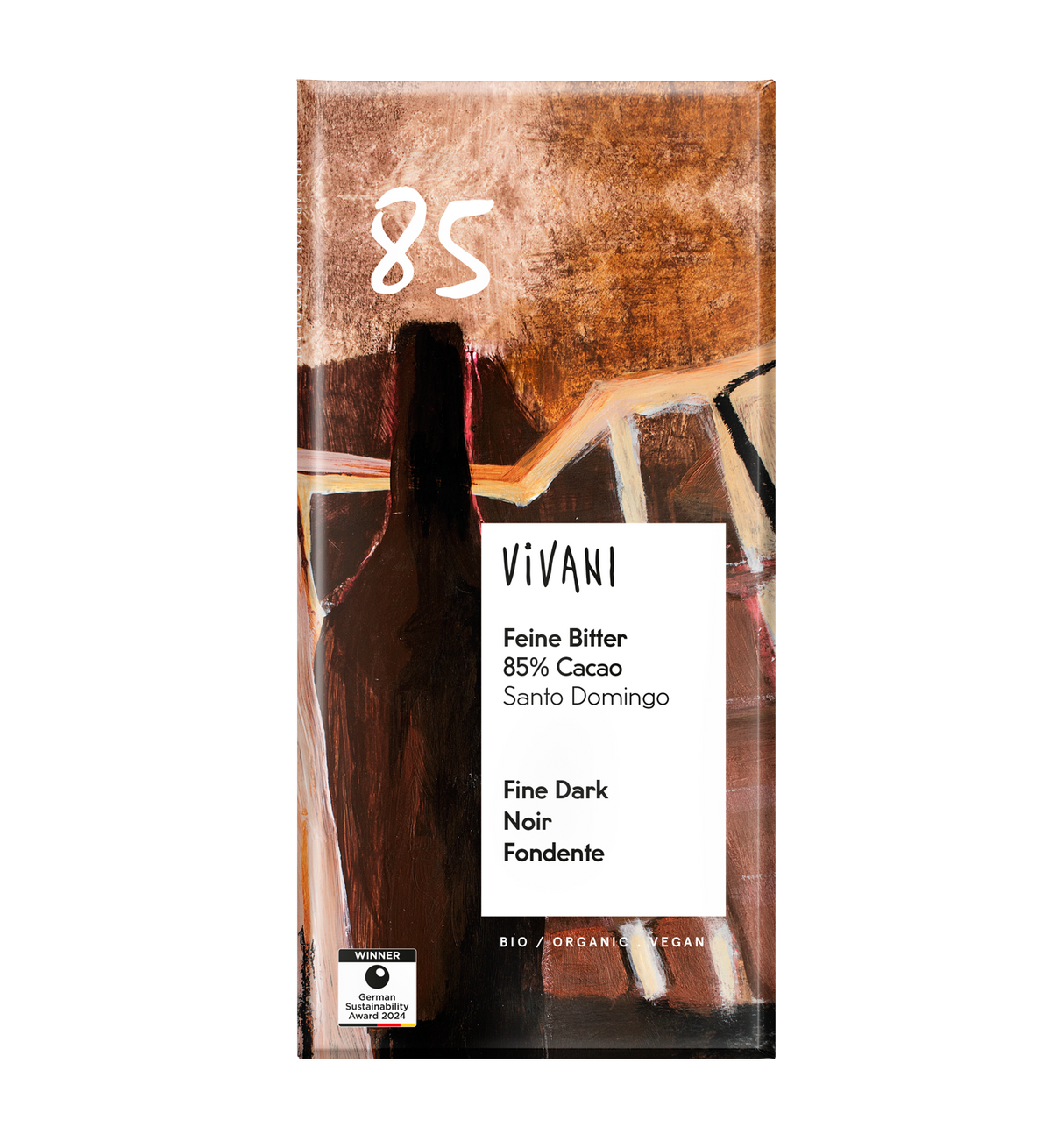 Vivani 85% Fine Dark Choc 80g