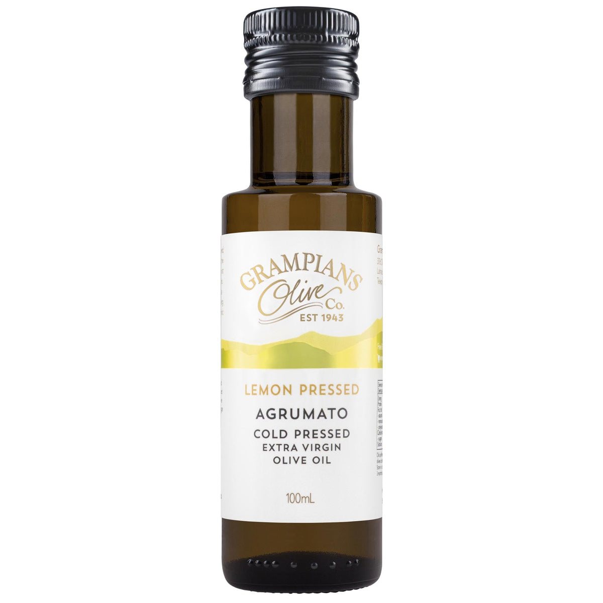 Grampians Olive Co Lemon Pressed Agrumato Extra Virgin Olive Oil 100ml