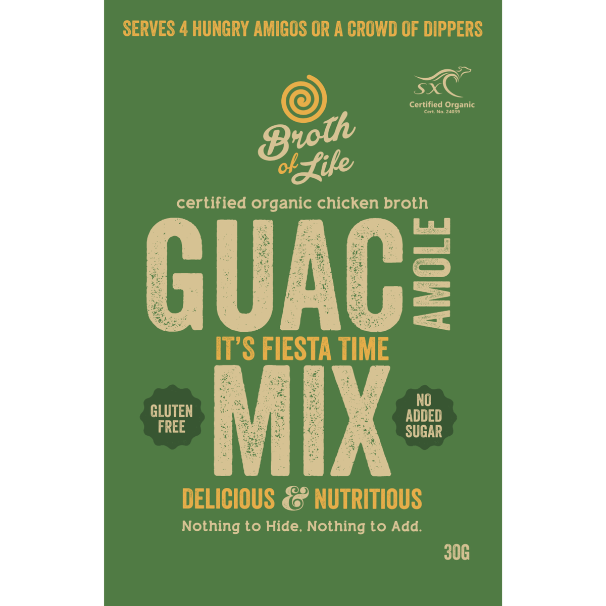 Broth of Life Organic Guacamole Spice Mix 30g