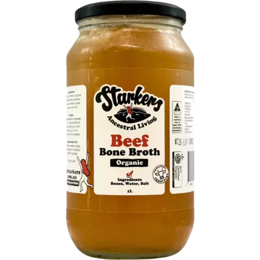 Starkers Ancestral Living Organic Beef Bone Broth 500ml