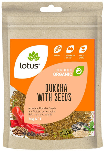 Lotus Organic Dukkha with Seeds 70g pack