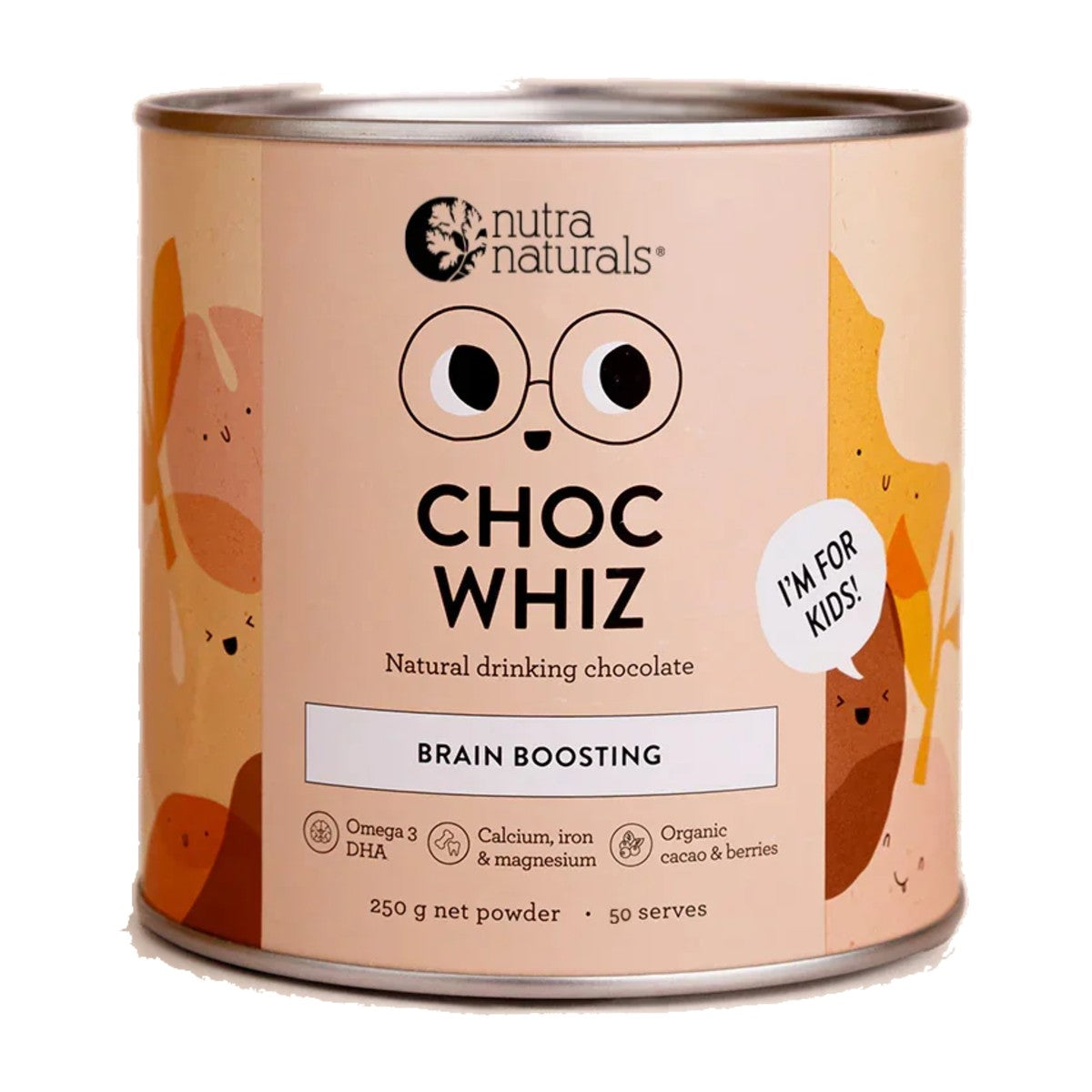 Nutra Naturals Choc Whiz 250g
