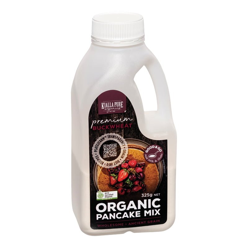 Kialla Pure Organics Organic Pancake Mix Buckwheat 325g