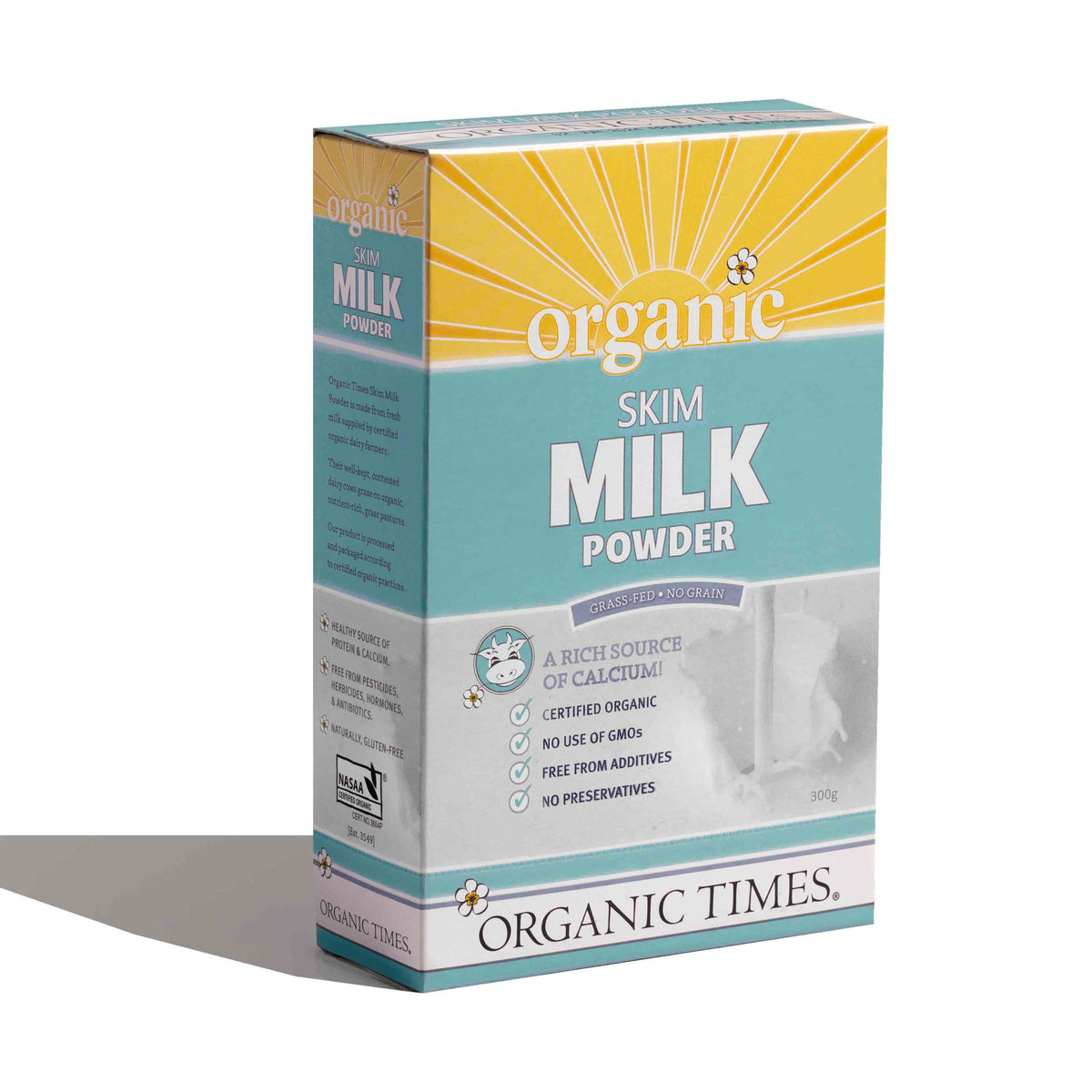 Organic Times Skim Milk Powder 300g