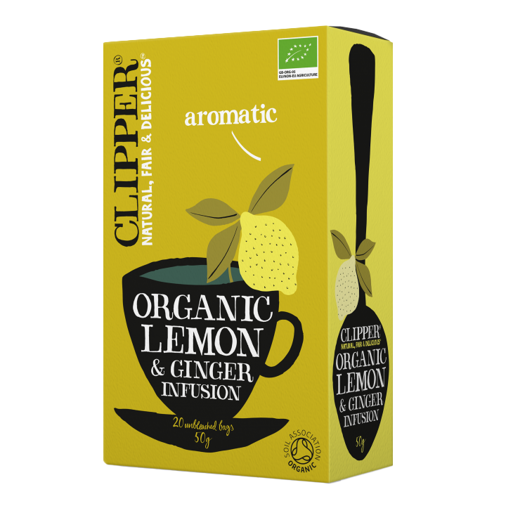 Clipper Organic Lemon & Ginger Tea x 20tb