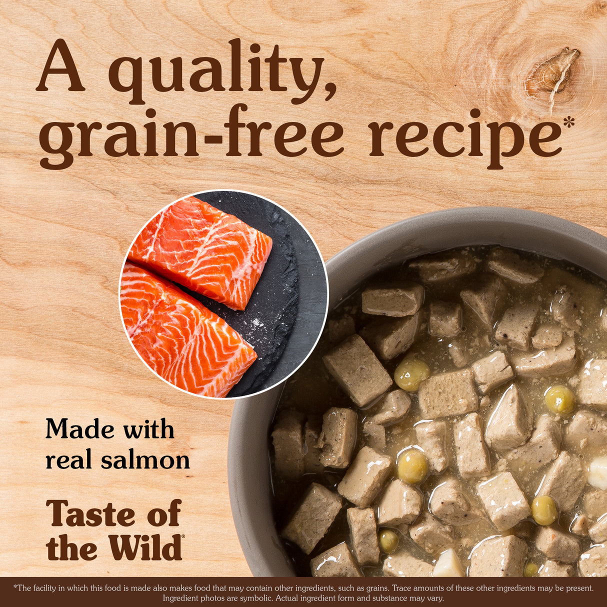 Taste of the Wild Pacific Stream Salmon in Gravy Wet Adult Dog Food 390g