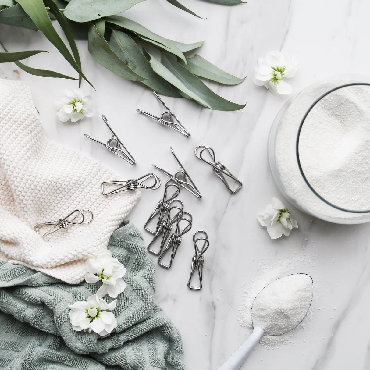 Ever Eco Stainless Steel Clothes Pegs 40 Pack