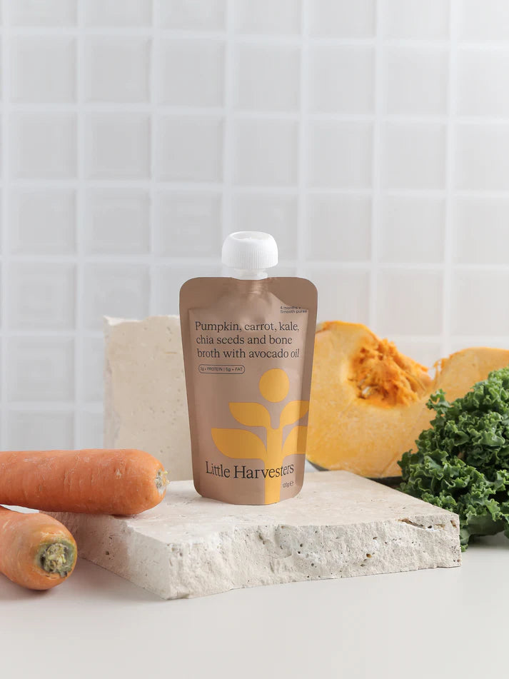 Little Harvesters Pumpkin, Carrot, Kale 120G