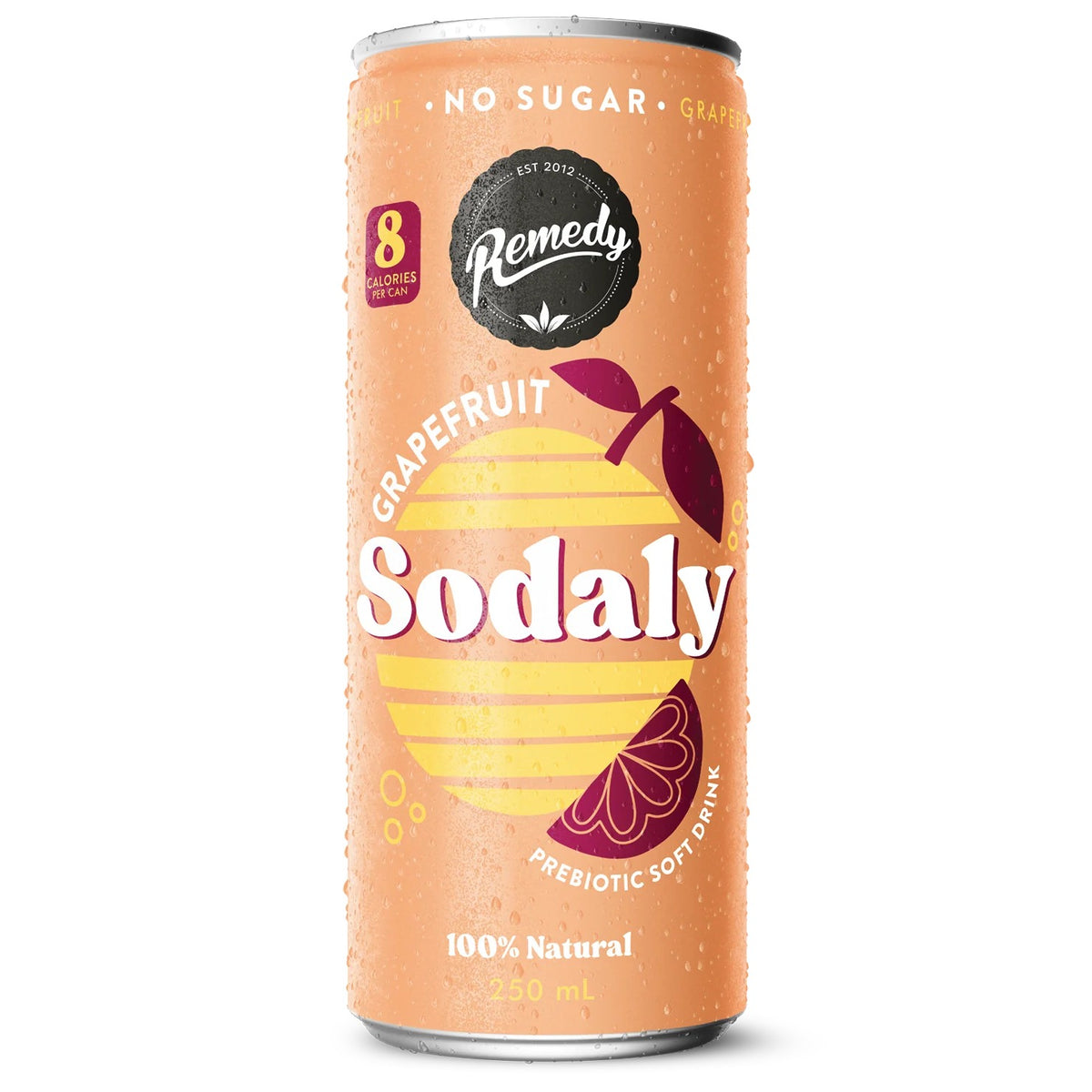 Remedy Sodaly Grapefruit 4 x 250ml