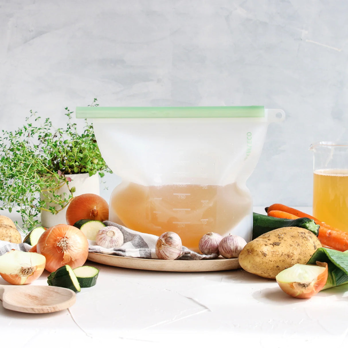 Ever Eco Reusable Silicone Food Pouches 2 x 1.5L