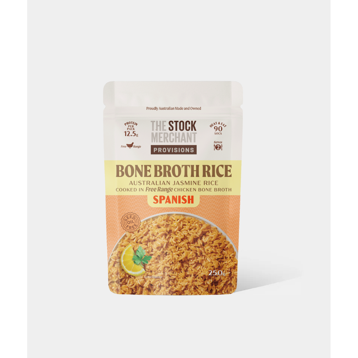 The Stock Merchant Spanish Bone Broth Rice 250g
