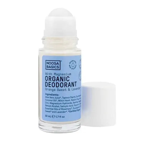 Noosa Basics Deodorant Roll On Sweet Orange & Lavender 50ml