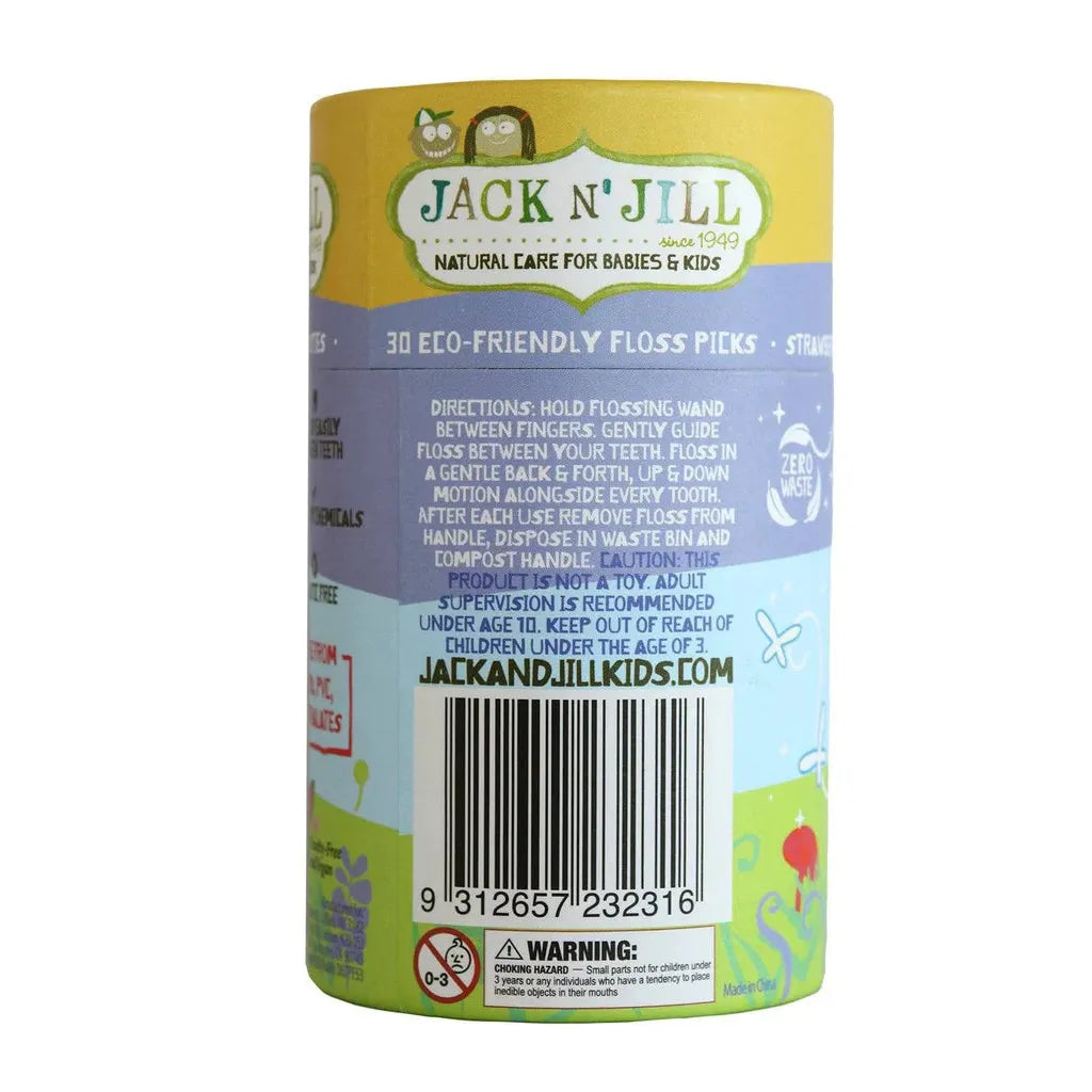 Jack N Jill Fairy Floss Dental Flossers - 30 pack