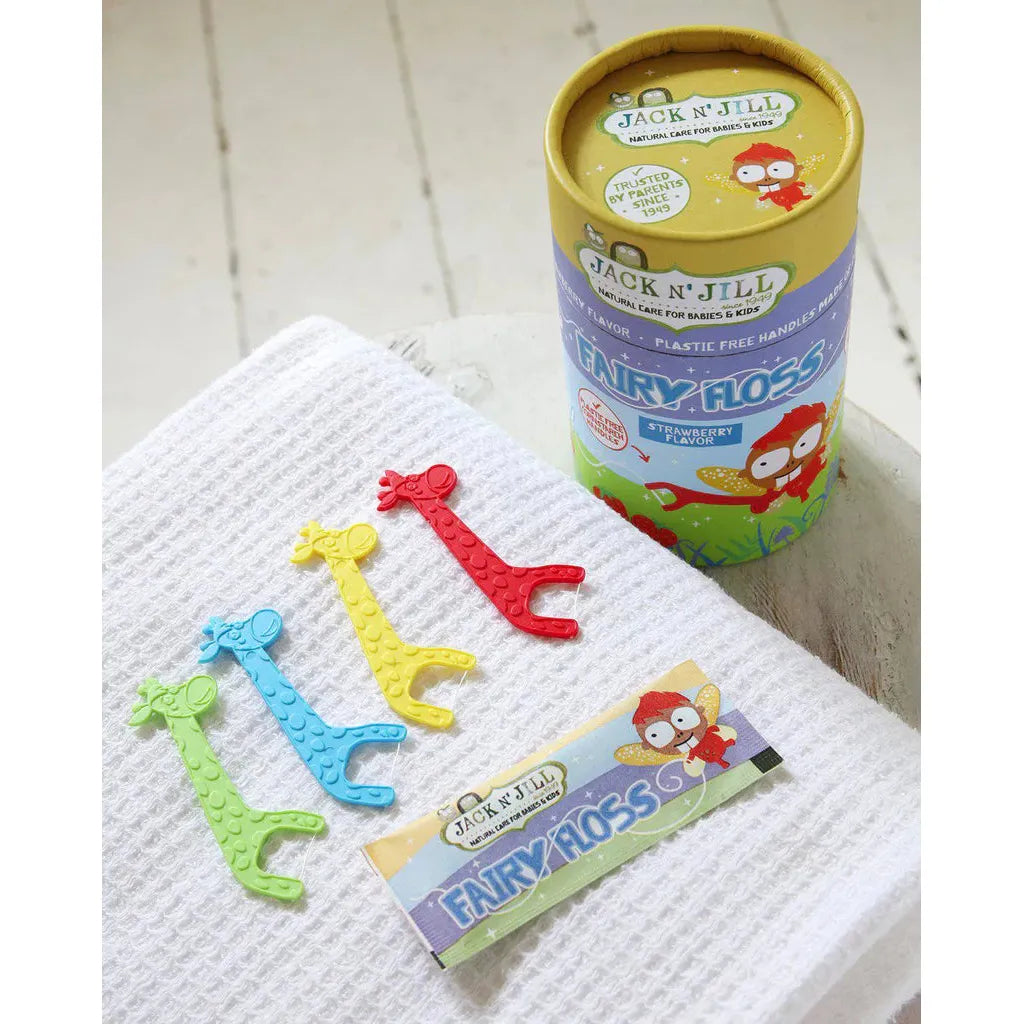 Jack N Jill Fairy Floss Dental Flossers - 30 pack