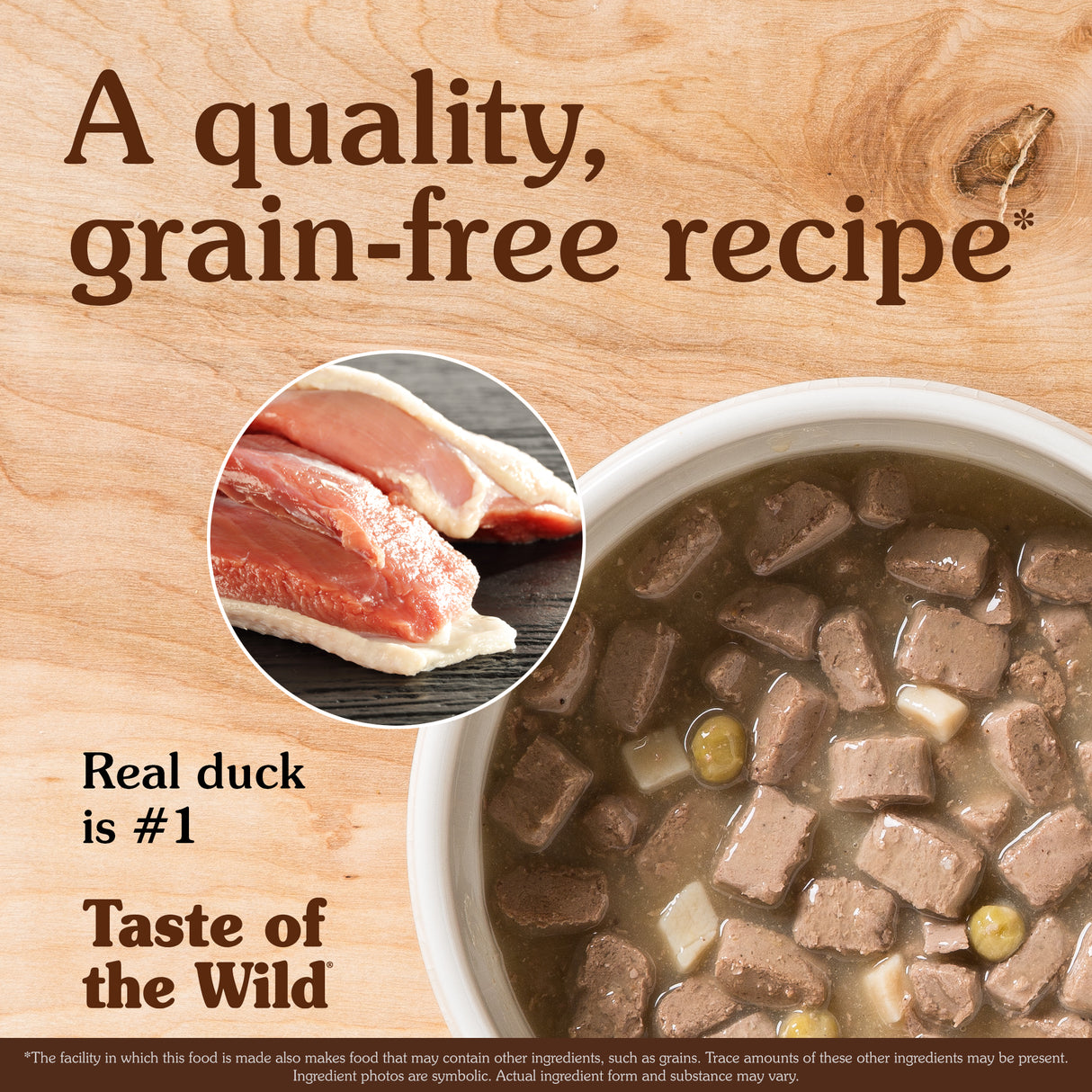 Taste of the Wild Wetland Fowl in Gravy Wet Adult Dog Food 390g