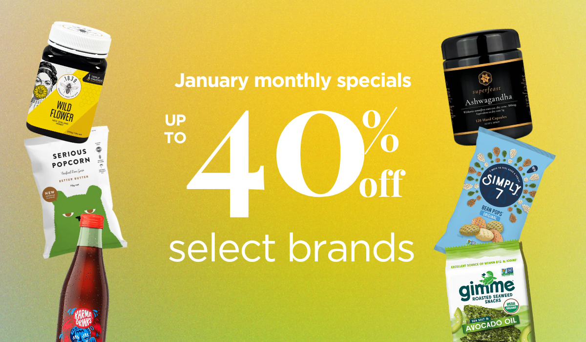 January Monthly Specials 2026