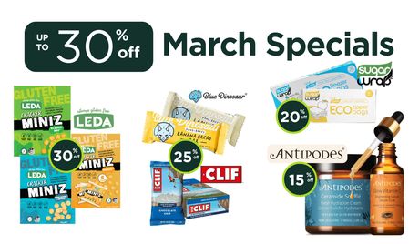 March 2026 Monthly Specials