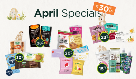 April 2026 Monthly Specials