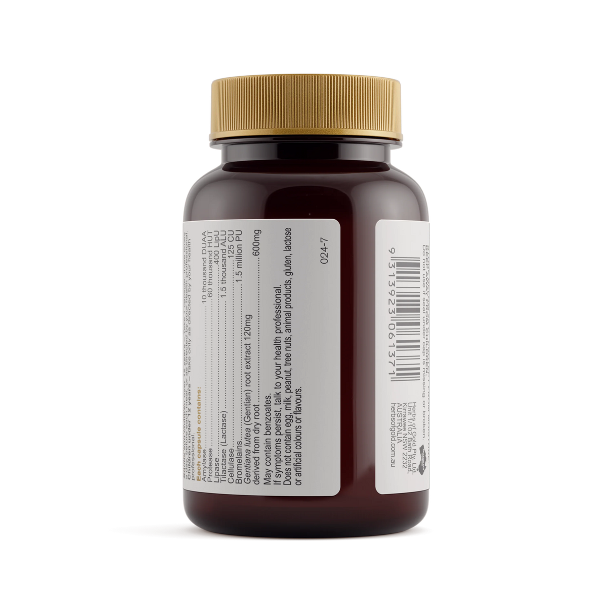 Herbs of Gold Digest-Zymes 60c