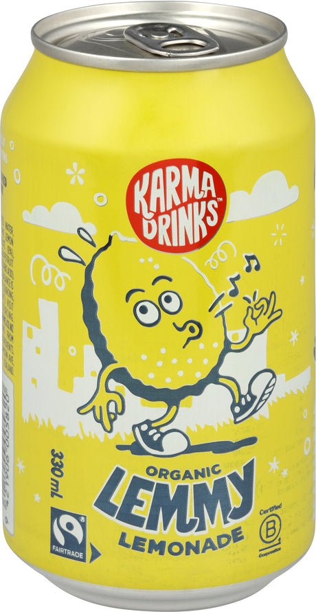Karma Drinks Organic Lemmy Lemonade Can 330ml
