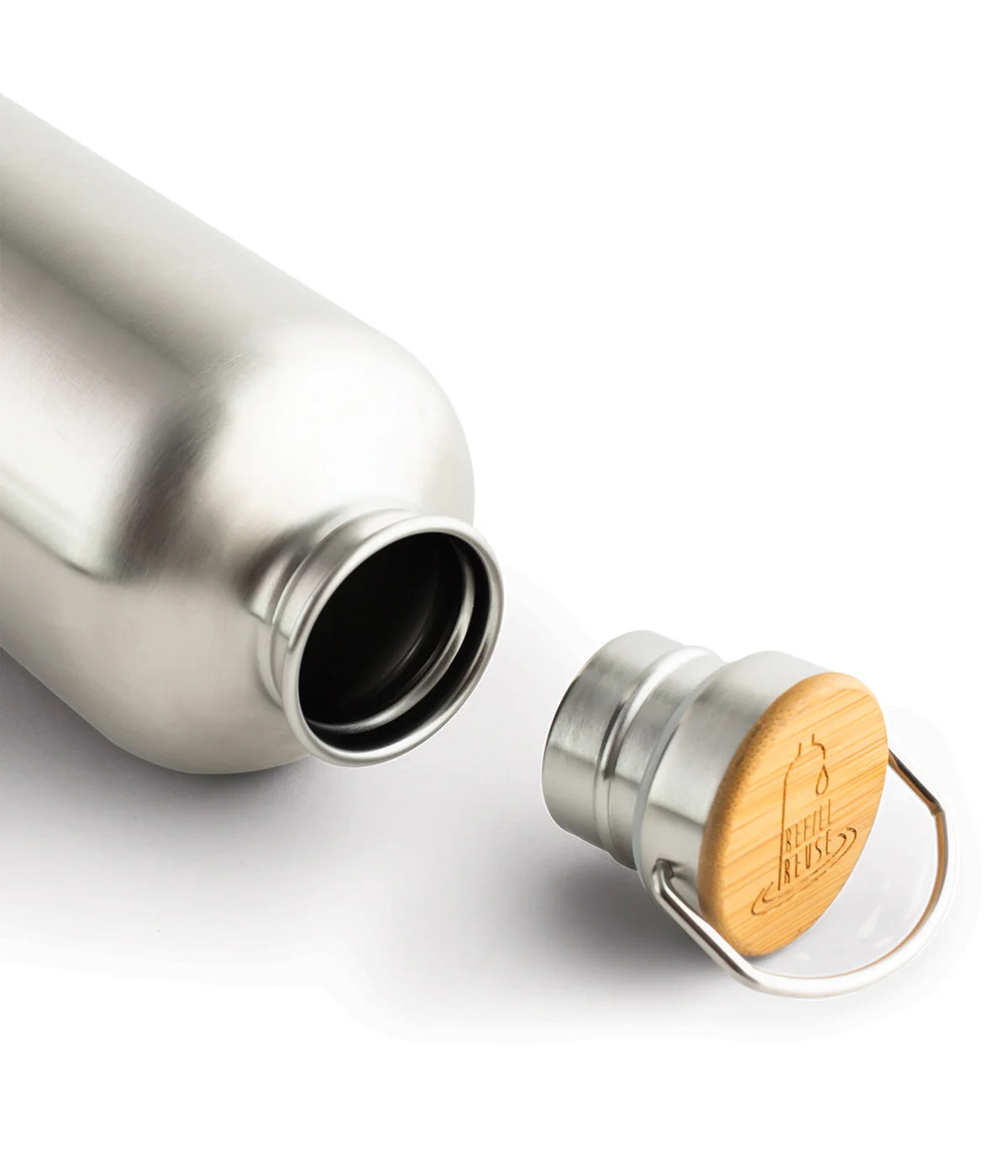 Cheeki Stainless Bottle Silver Max 1.6L