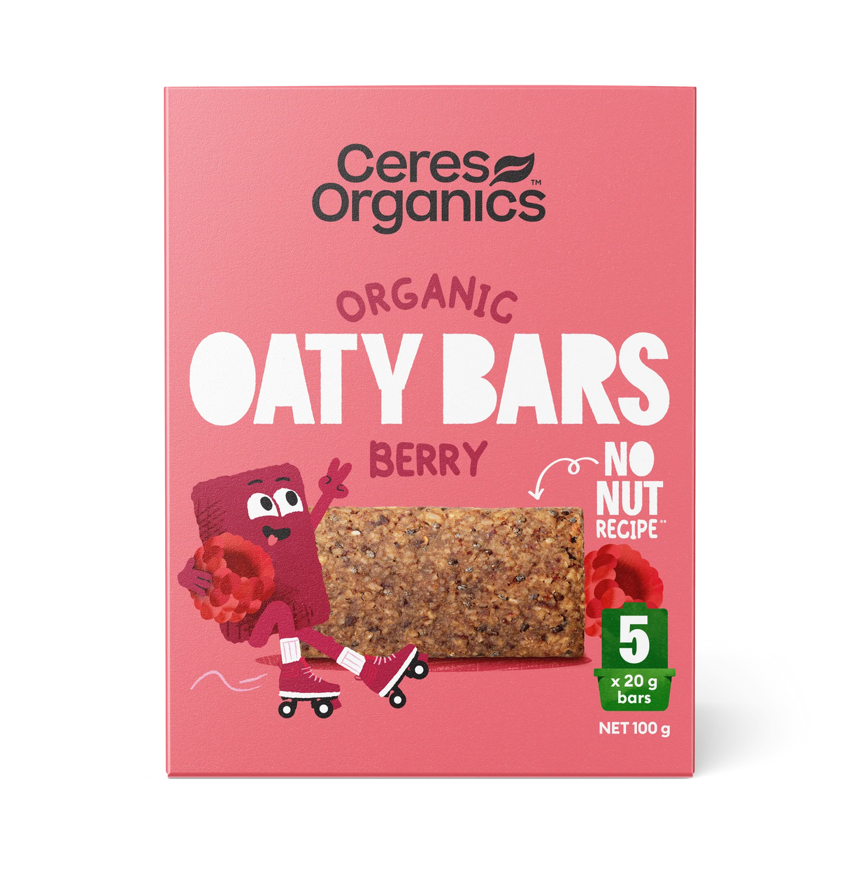 Ceres Oaty Berry Bars 5X20g 100g