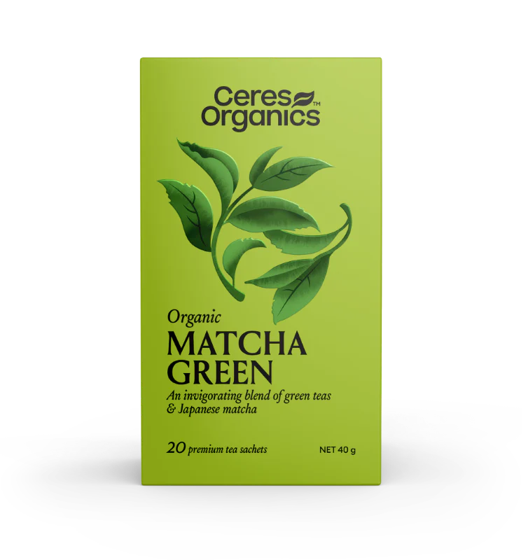 Ceres Organic Matcha Green Tea 20tb