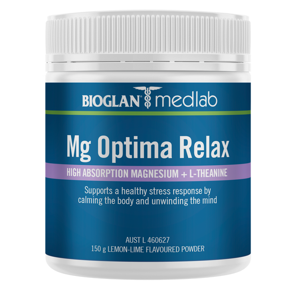 Bioglan Medlab Mg Optima Relax 150g 300g